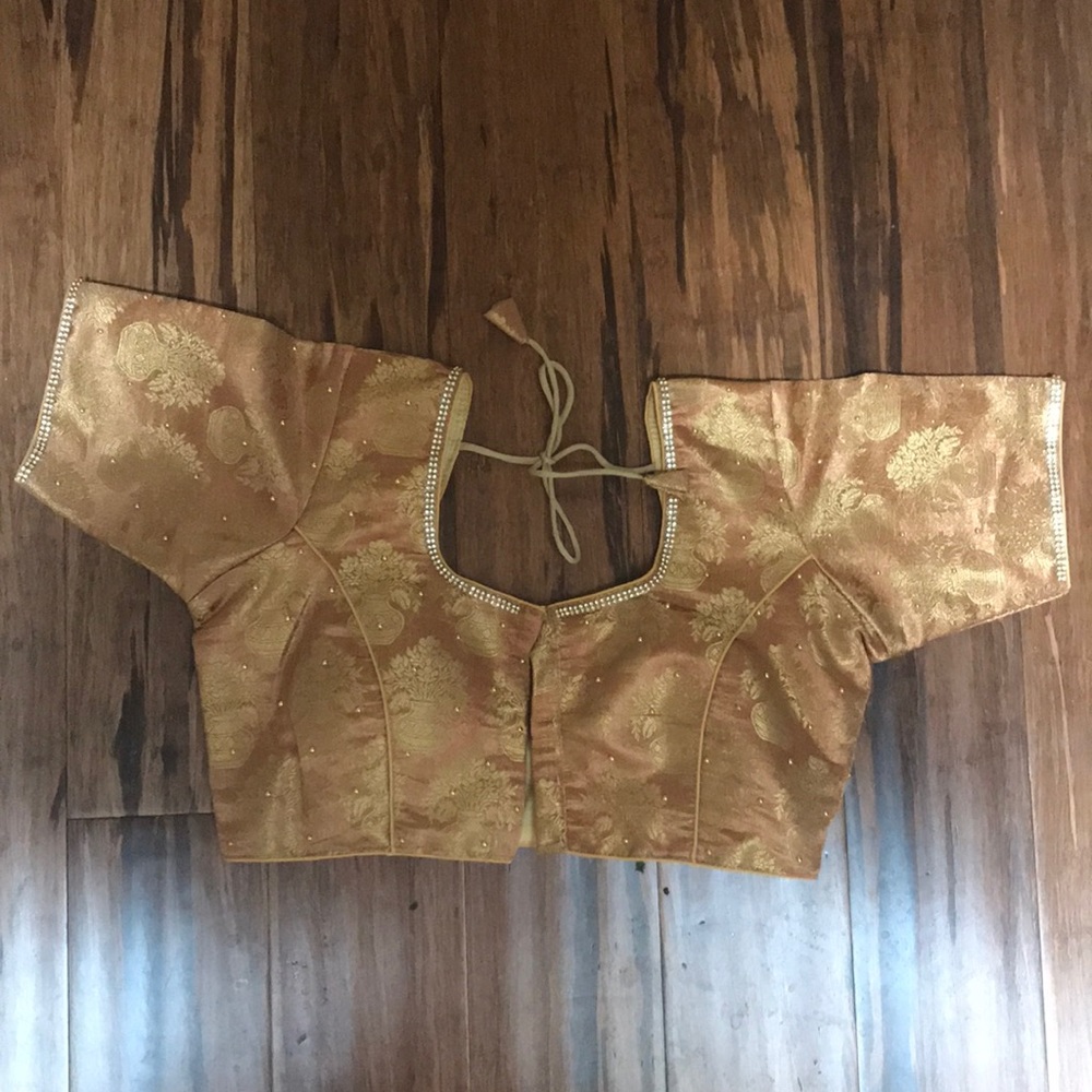 Indian blouse Saree